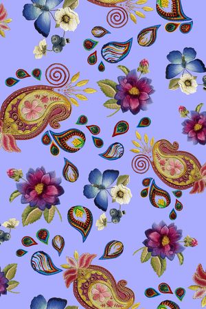 抽象印花华亿平台图片