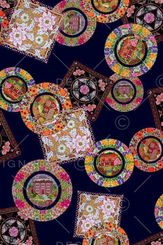 民族风印花华亿平台图片