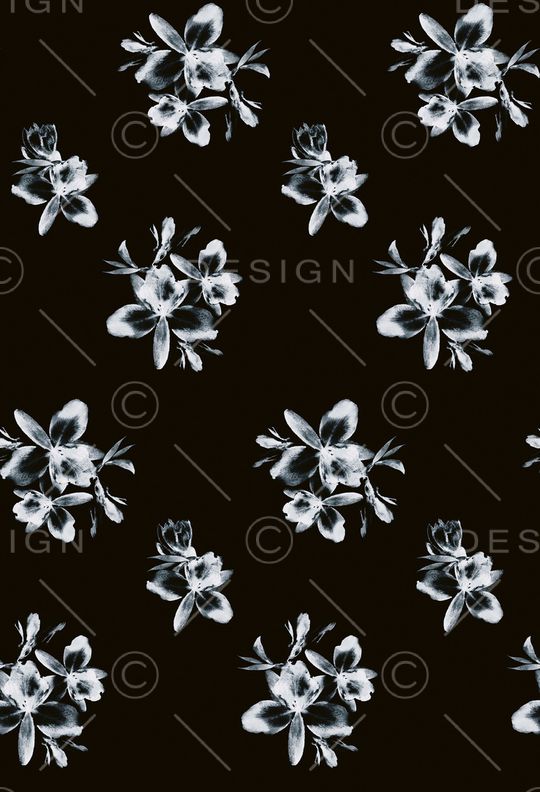 三色堇印花华亿平台图片