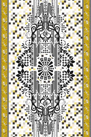 几何印花华亿平台图片