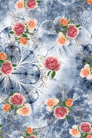 复古印花华亿平台图片