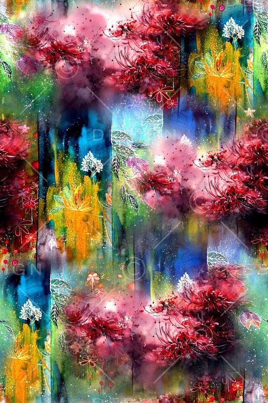 抽象印花华亿平台图片