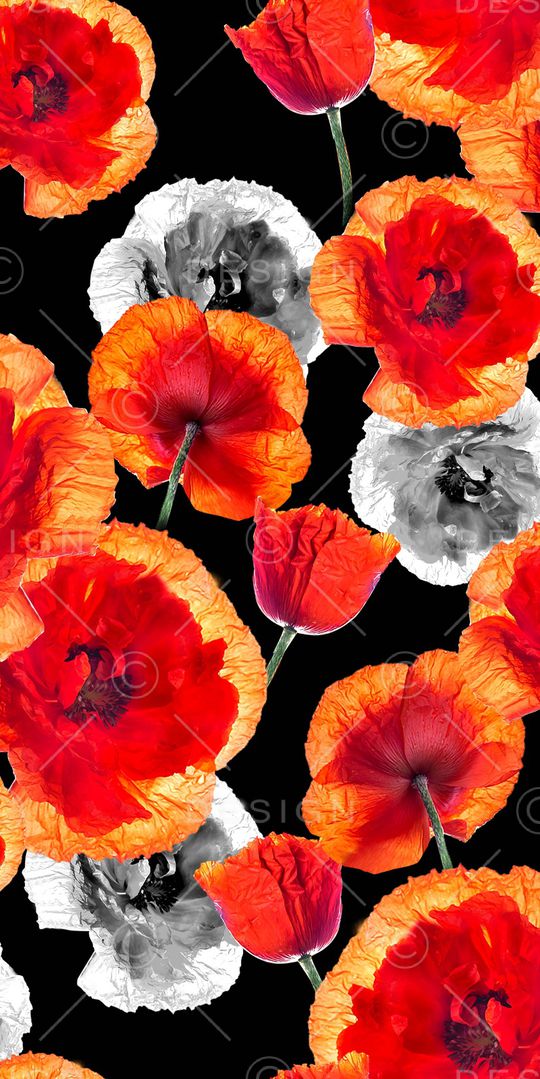 手绘水彩印花华亿平台图片