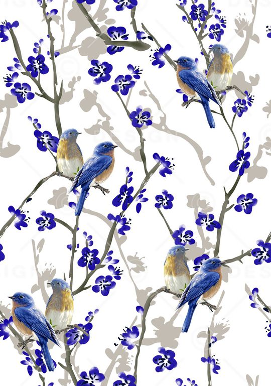 山水画印花华亿平台图片