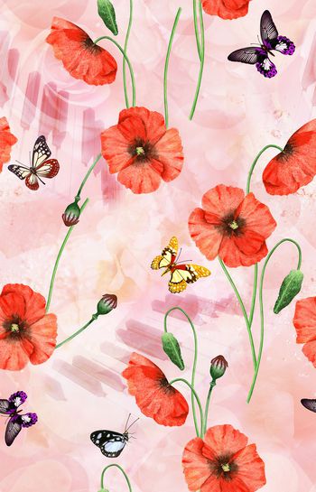 几何印花华亿平台图片