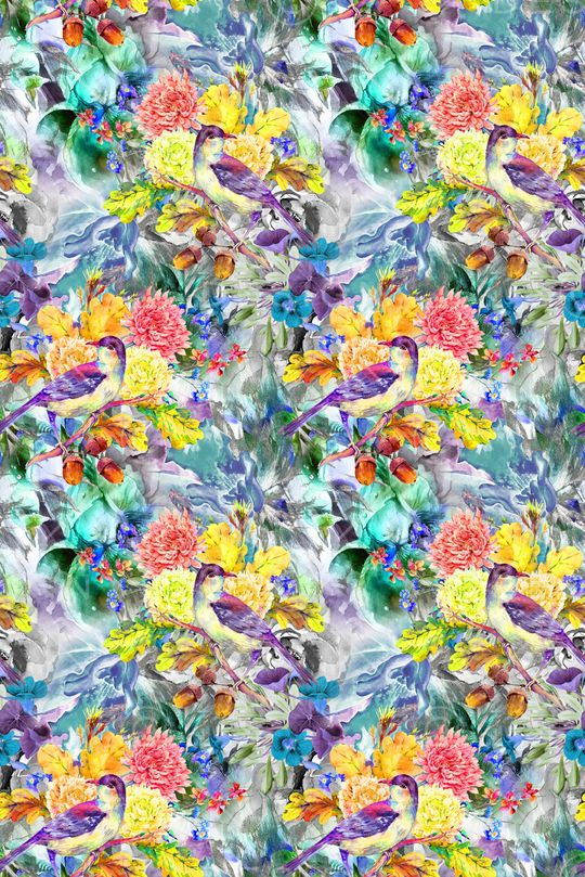 手绘印花华亿平台图片