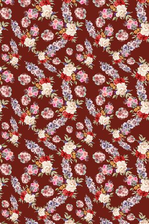 手绘印花华亿平台图片