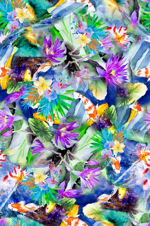 手绘印花华亿平台图片