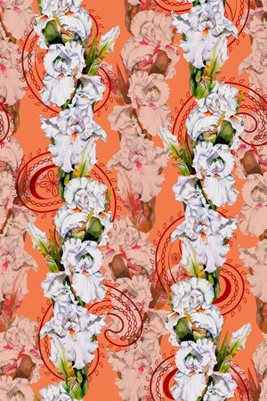 水彩印花华亿平台图片