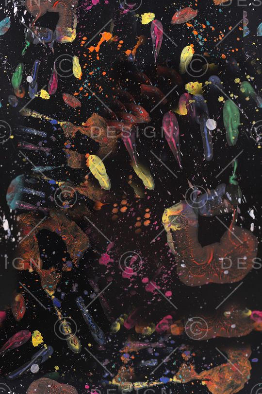 手绘印花华亿平台图片