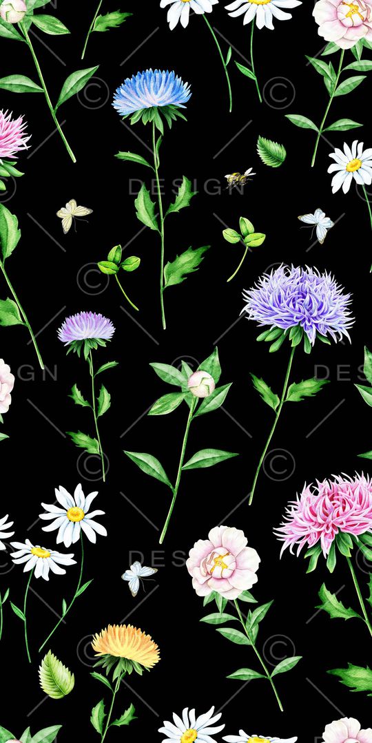 乱花印花华亿平台图片