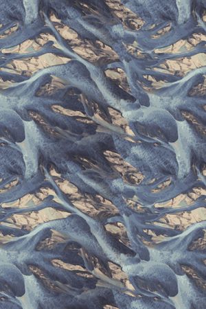 冰岛元素印花华亿平台图片