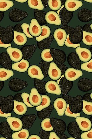 夏日水果印花华亿平台图片