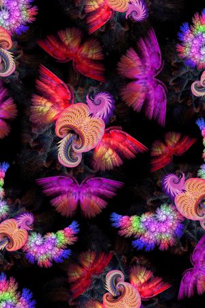 羽毛印花华亿平台图片