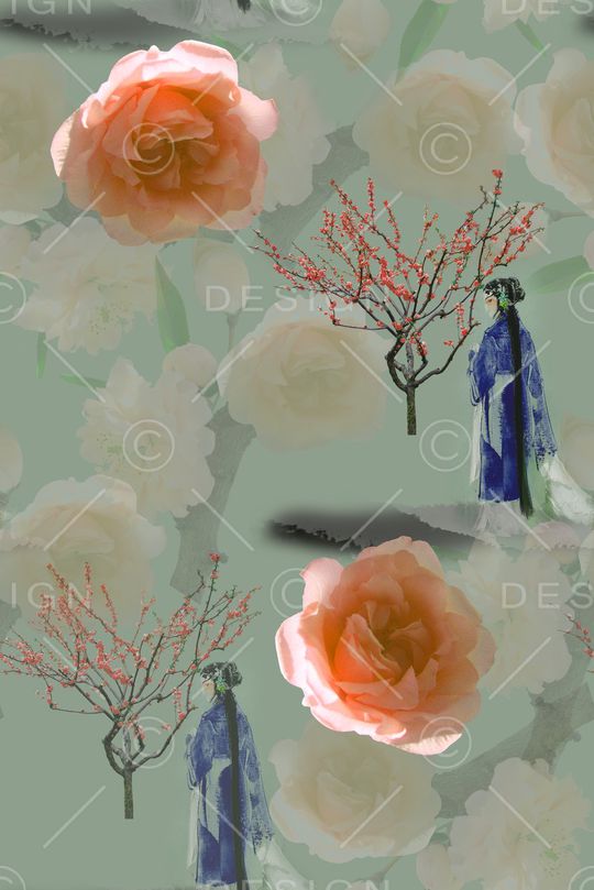 京剧印花华亿平台图片