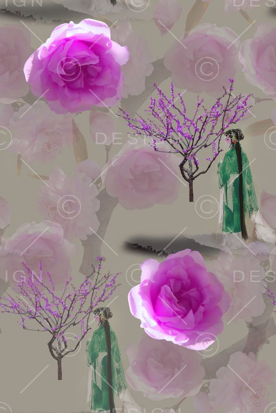 京剧印花华亿平台图片