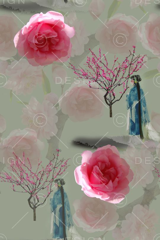 京剧印花华亿平台图片