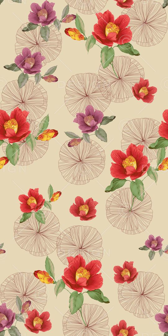 乱花印花华亿平台图片