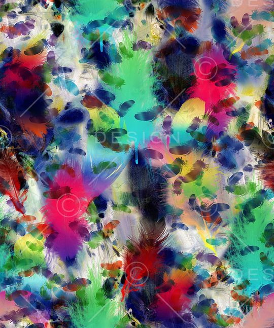 抽象印花华亿平台图片