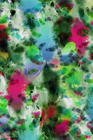 抽象印花华亿平台图片