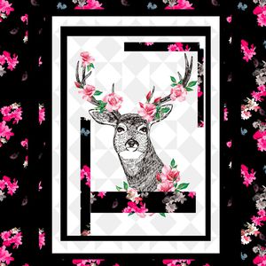 桃花印花华亿平台图片