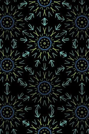 圆形印花华亿平台图片