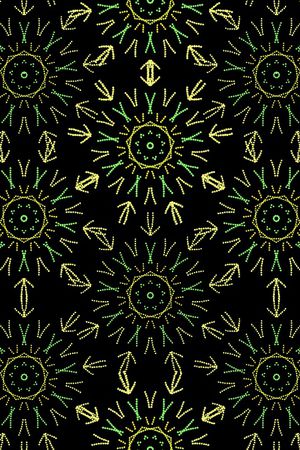 圆形印花华亿平台图片