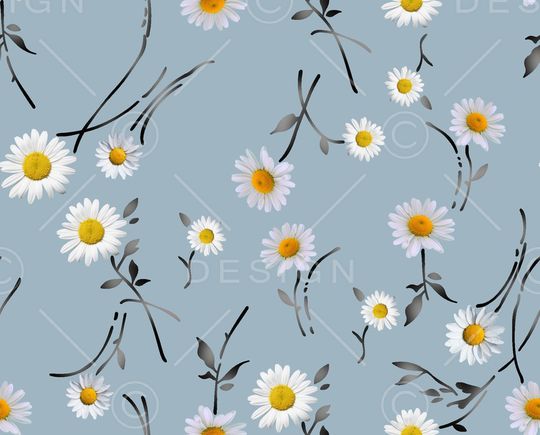 雏菊印花华亿平台图片