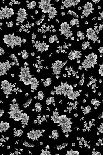 黑白印花华亿平台图片