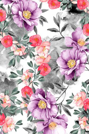 满版花印花华亿平台图片