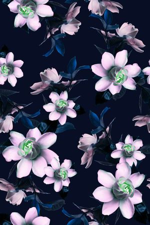 茶花印花华亿平台图片