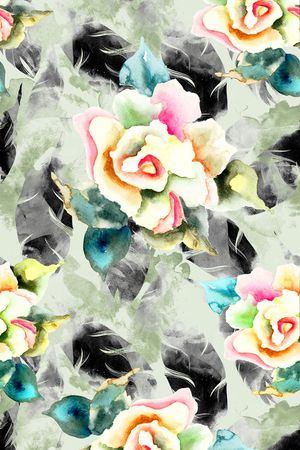 手绘印花华亿平台图片