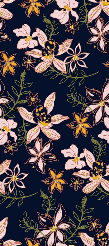 767298-刺绣花卉A