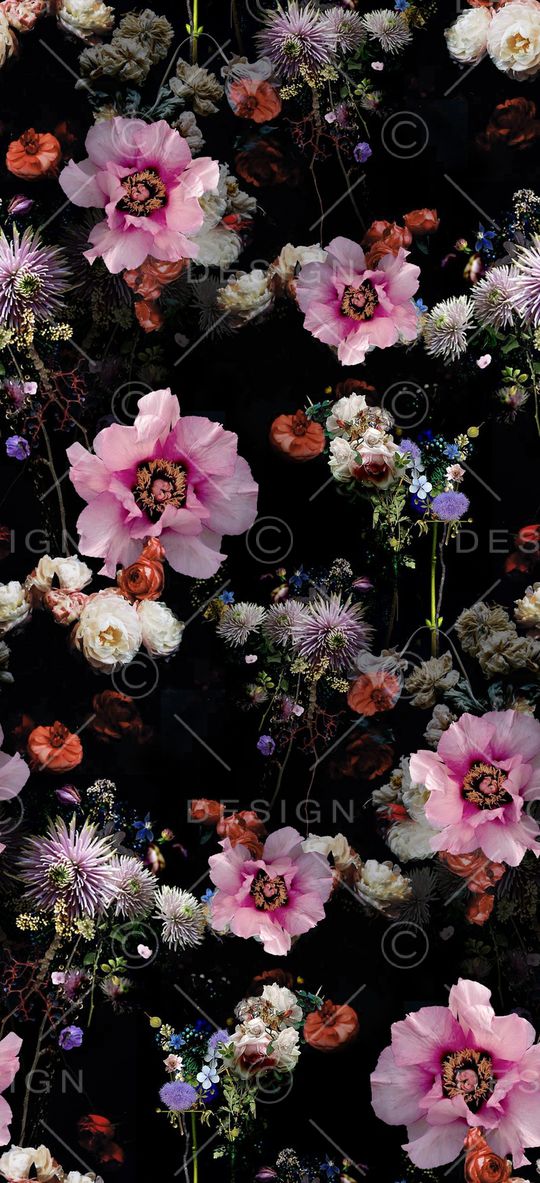 巴洛克印花华亿平台图片