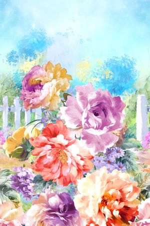 定位花印花华亿平台图片