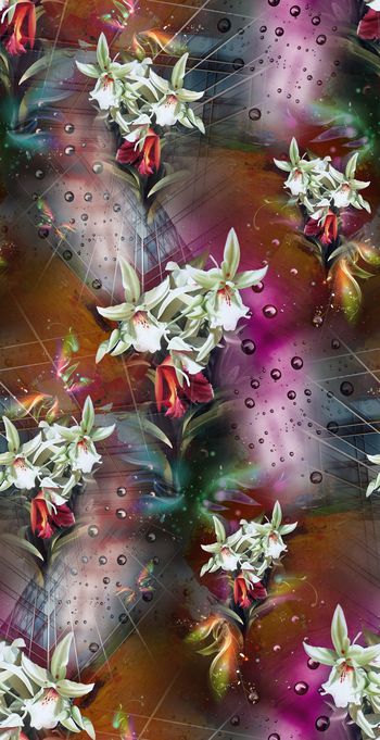 花朵印花华亿平台图片