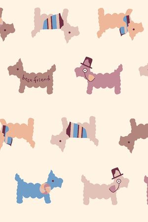 婴幼传统花形印花华亿平台图片