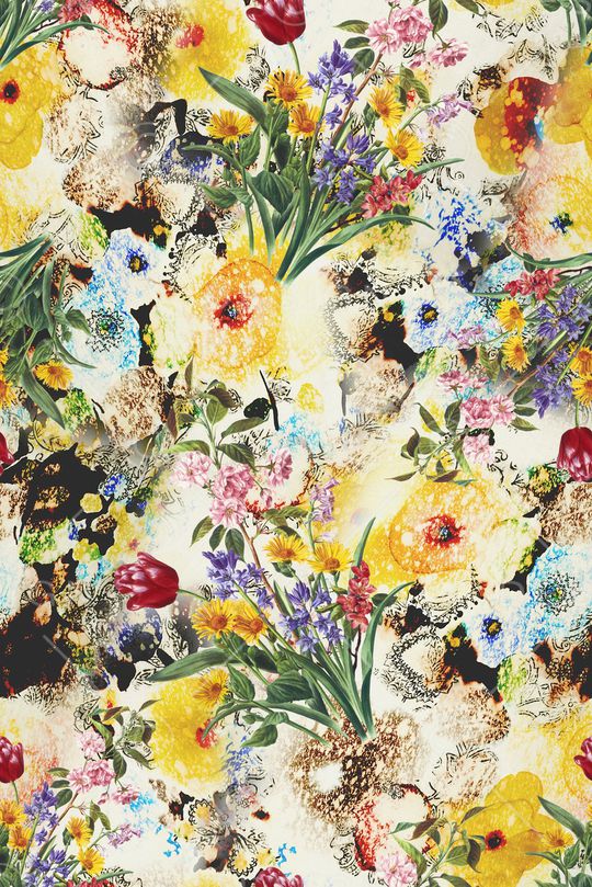 郁金香印花华亿平台图片