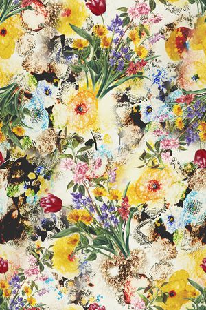 郁金香印花华亿平台图片