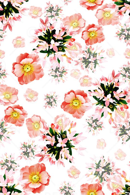 花朵印花华亿平台图片