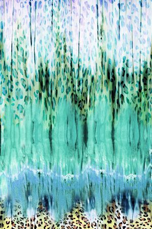 动物纹印花华亿平台图片