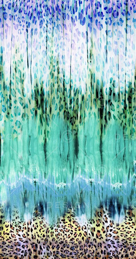 动物纹印花华亿平台图片