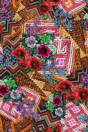 抽象印花华亿平台图片