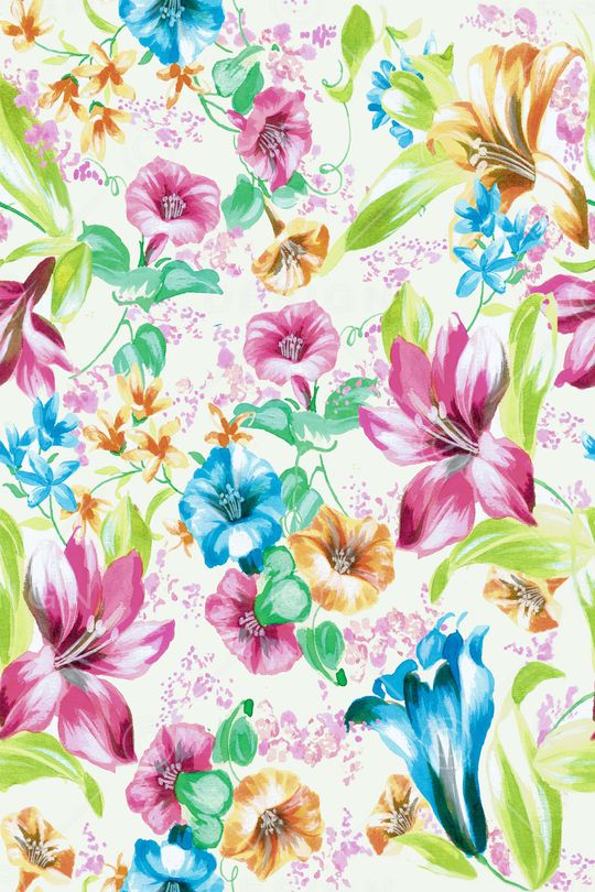 花朵印花华亿平台图片