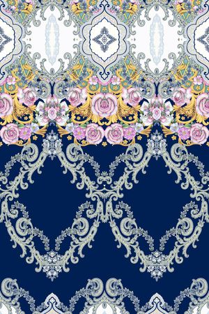 欧式印花华亿平台图片