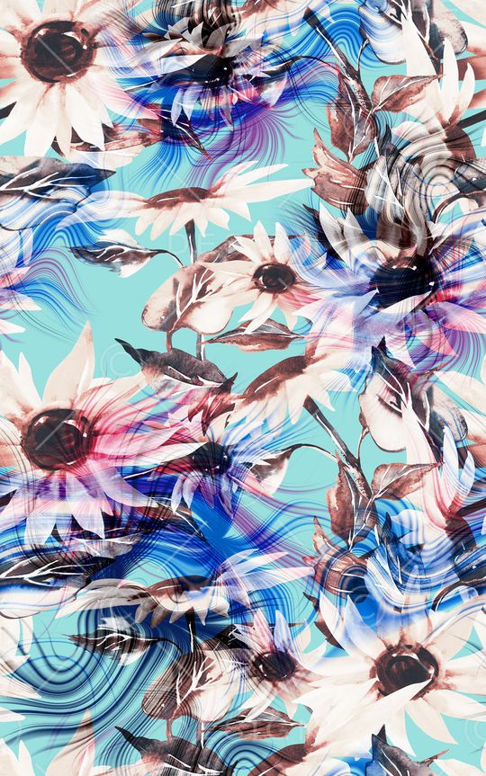 兰花印花华亿平台图片