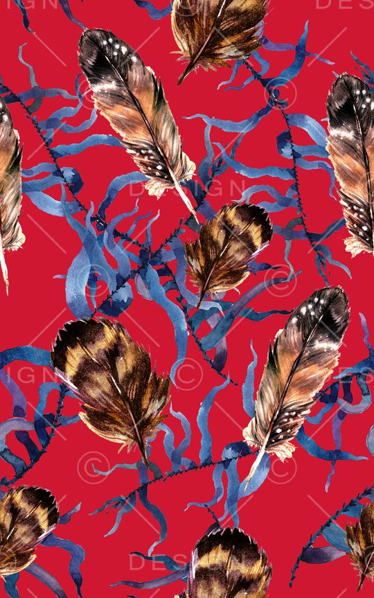 鹦鹉印花华亿平台图片