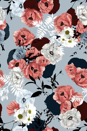 清新印花华亿平台图片