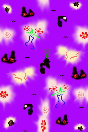 768403-趣味卡通涂鸦女装b