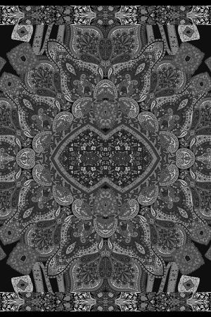 大方巾印花华亿平台图片